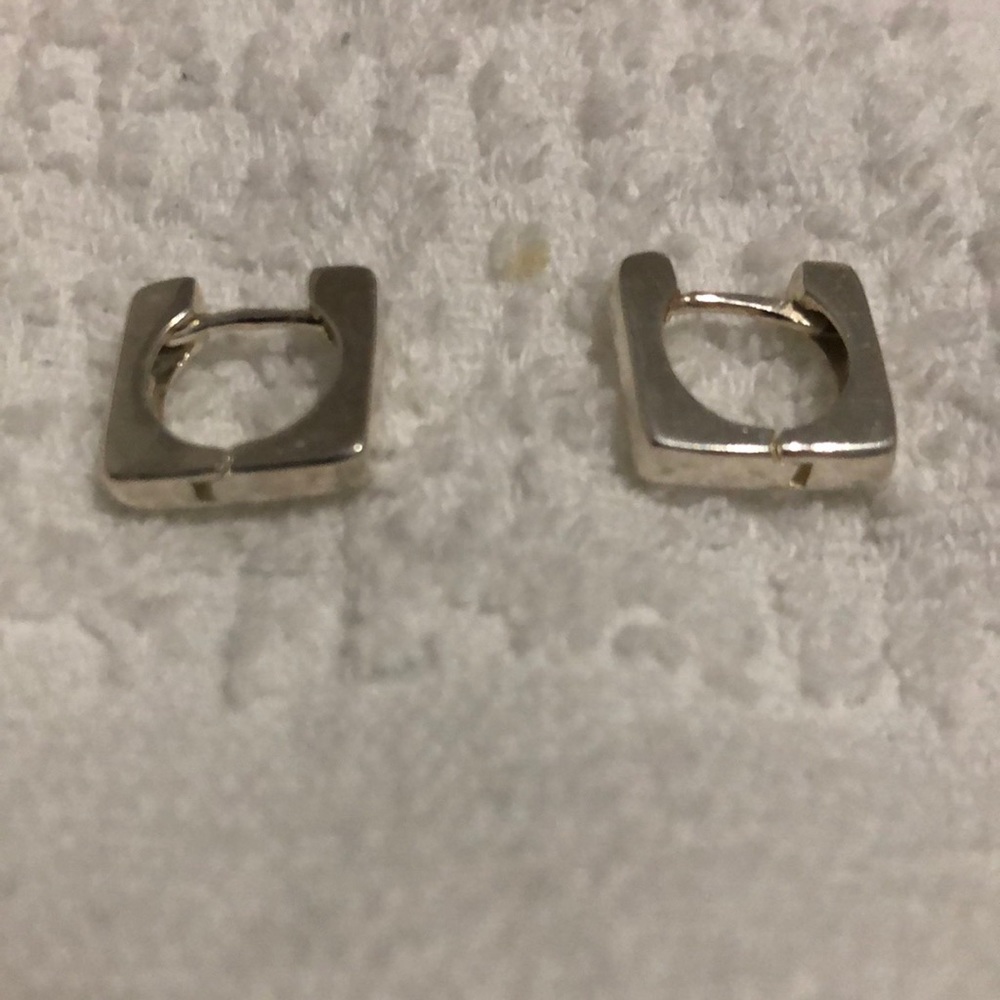 Silver earrings ❗️